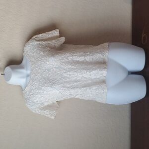 VTG vintage Victoria's Secret Small sheer and cut out top